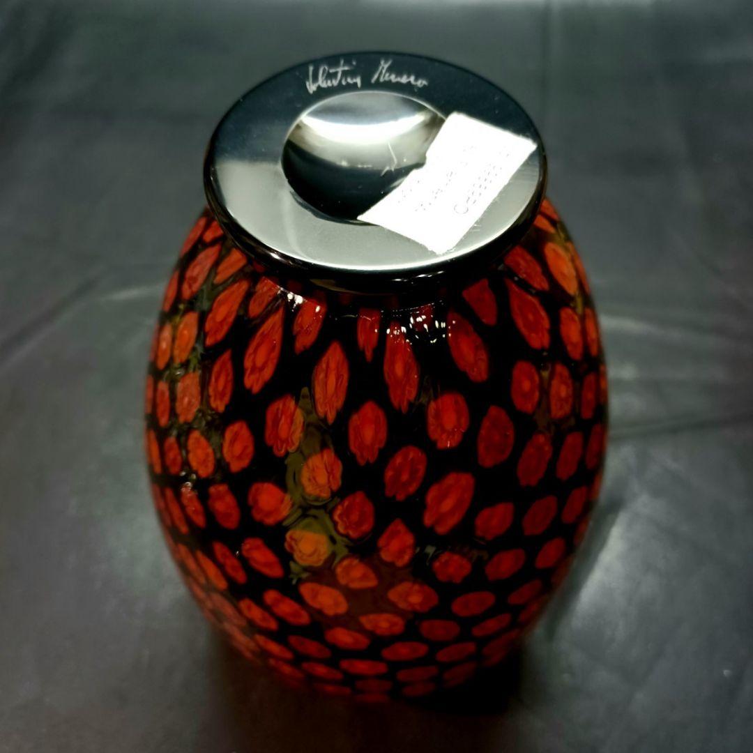 MURANO LINEA ムラノ ミルフィオリ 花瓶 ヴェネチアン ベネチアン