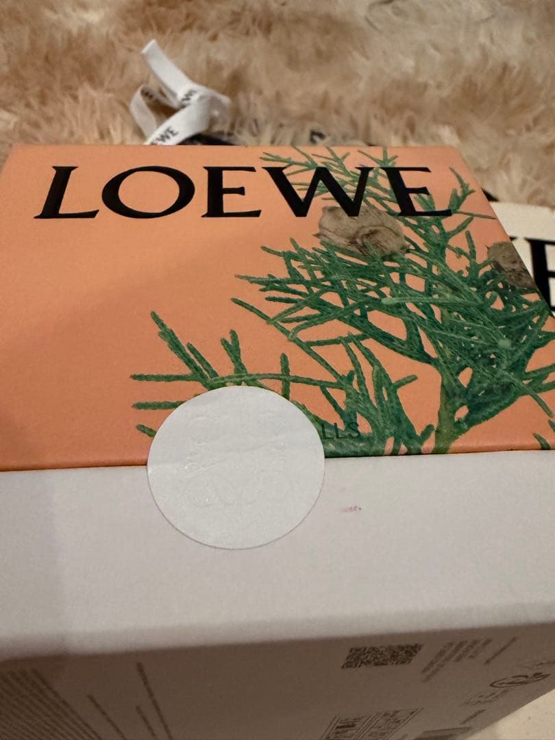 LOEWE アロマキャンドル 170g ブルー