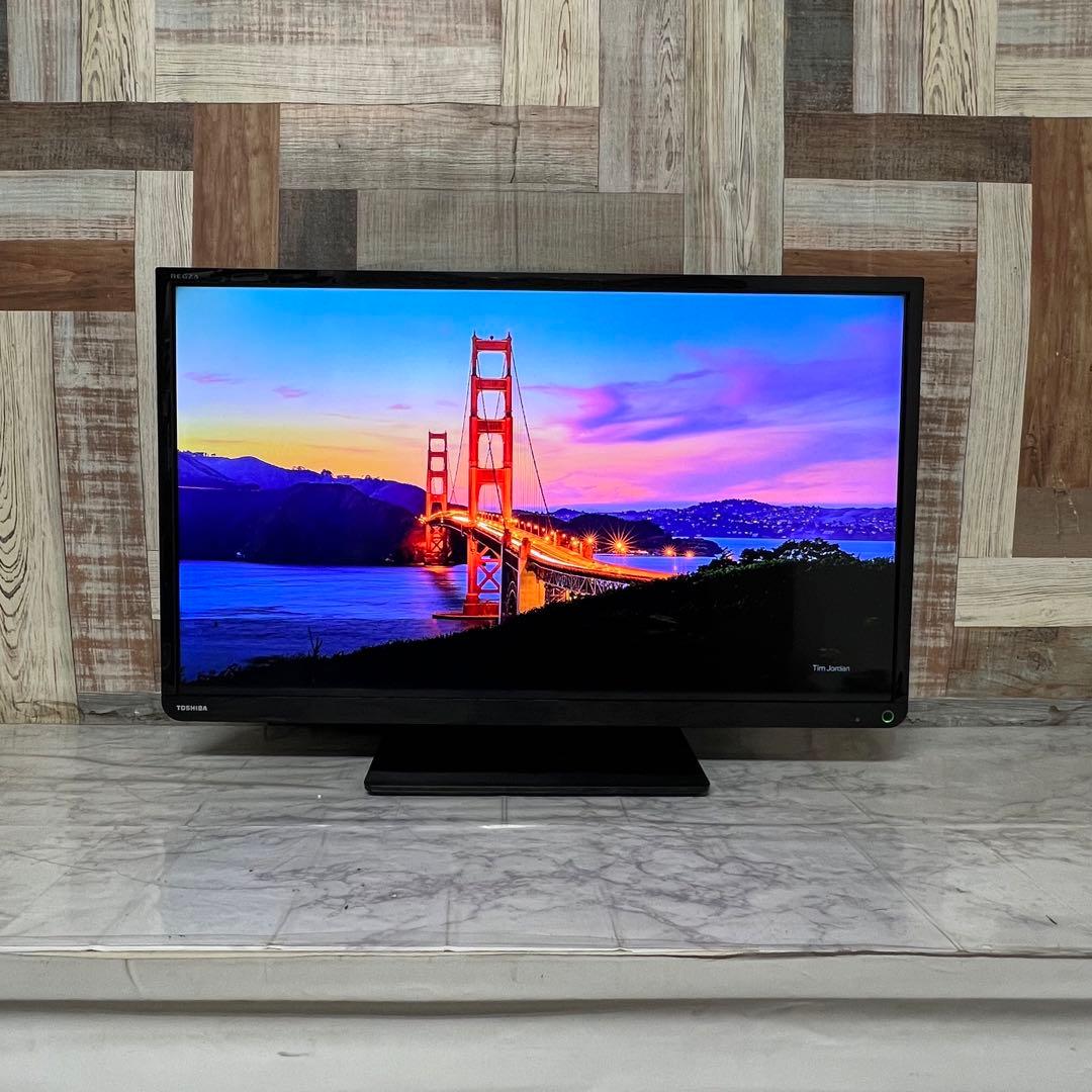 即日受渡❣️全国送料込東芝REGZA32型テレビHDMI×2 ゲーム必見ダイレクト