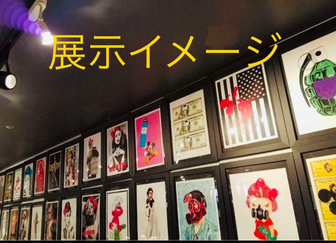 最新入荷　世界限定100枚！　正規品DEATH NYC ポップアート シンデレラ
