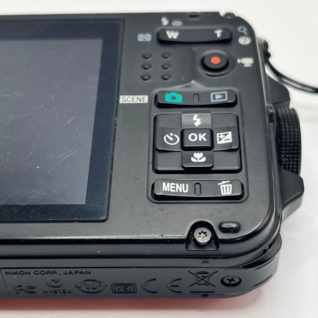 Nikon COOLPIX AW100 オレンジ 防水 デジタルカメラ GPS