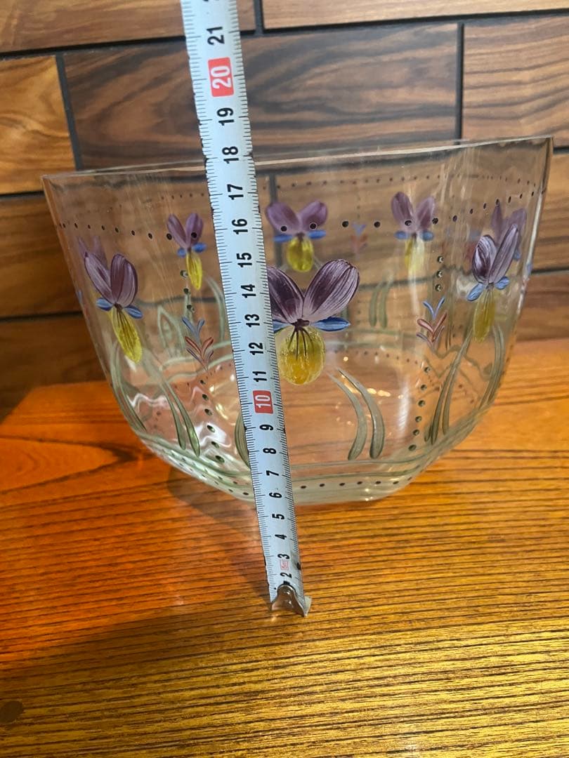 orrefors sweden glass エナメル彩　ビンテージ　EE.AL