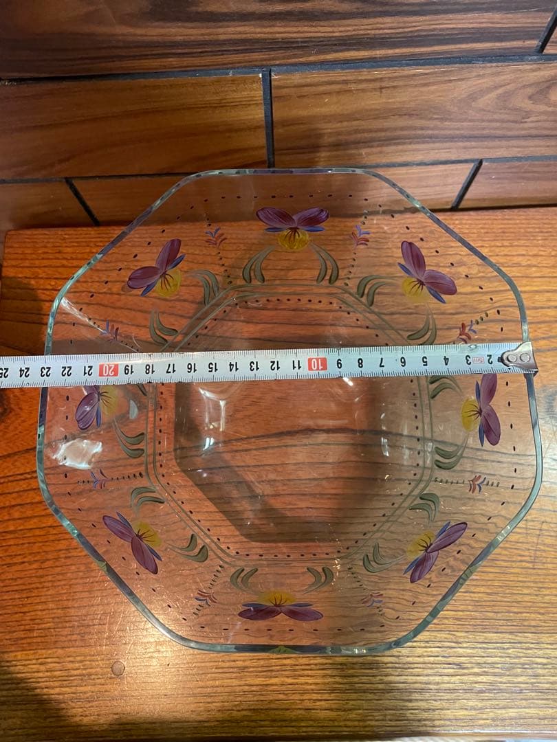 orrefors sweden glass エナメル彩　ビンテージ　EE.AL