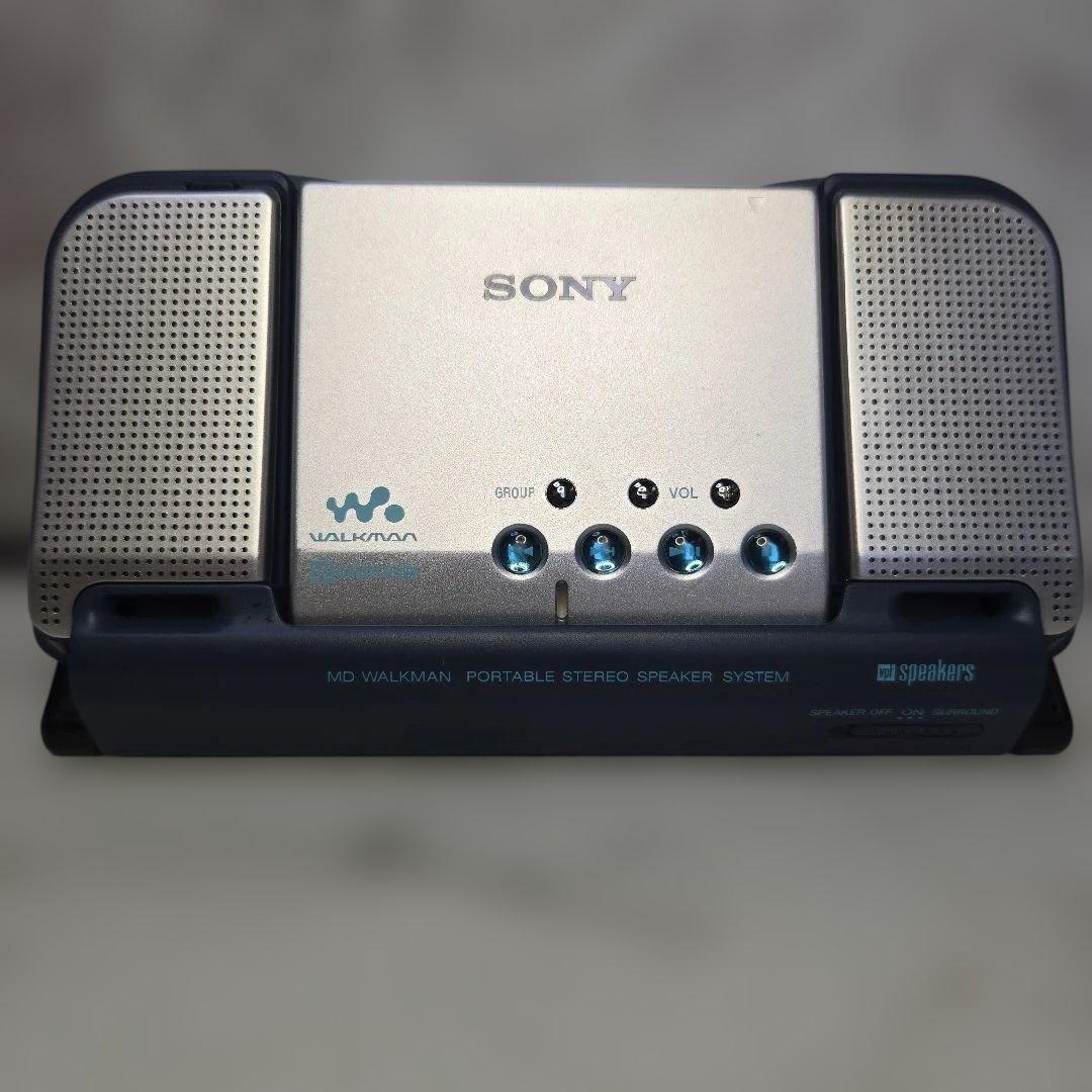 SONY MD WALKMAN ポータブルスピーカー