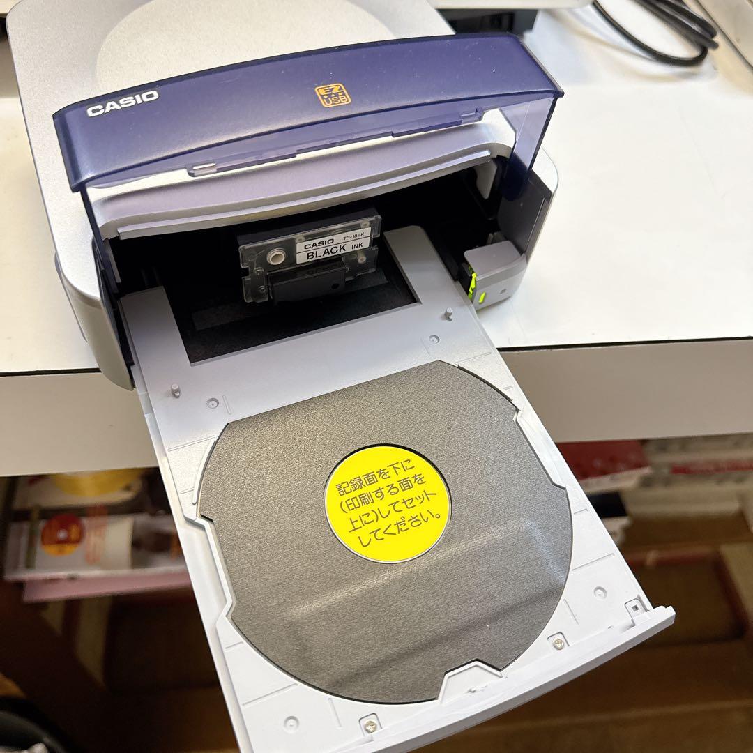 CASIO カシオ CD-R タイトルプリンター CW-50
