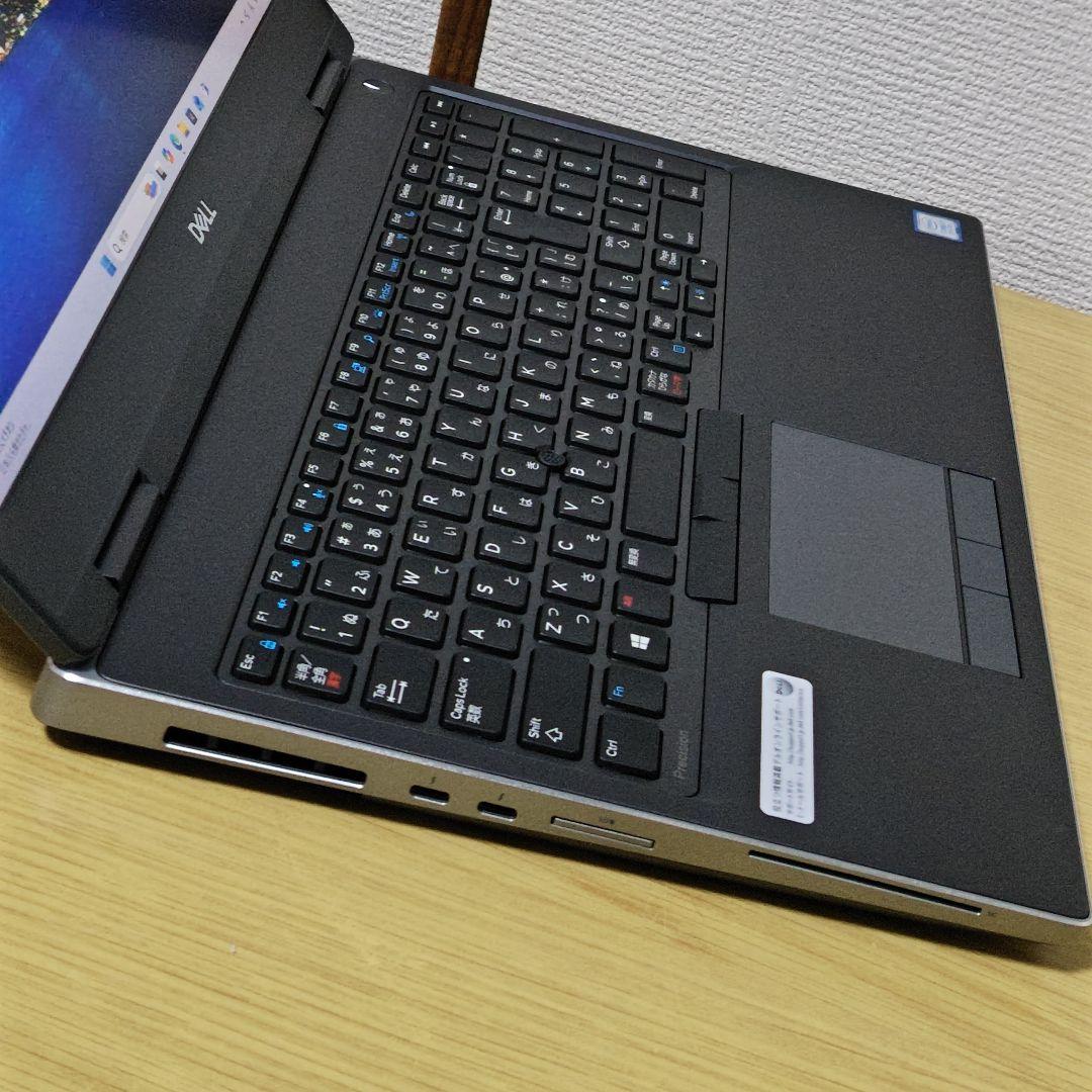 【超美品】DELL Precision 7540/i7-9850H/24G