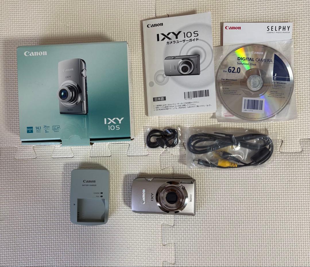Canon キャノン IXY 10S シルバー 動作確認済