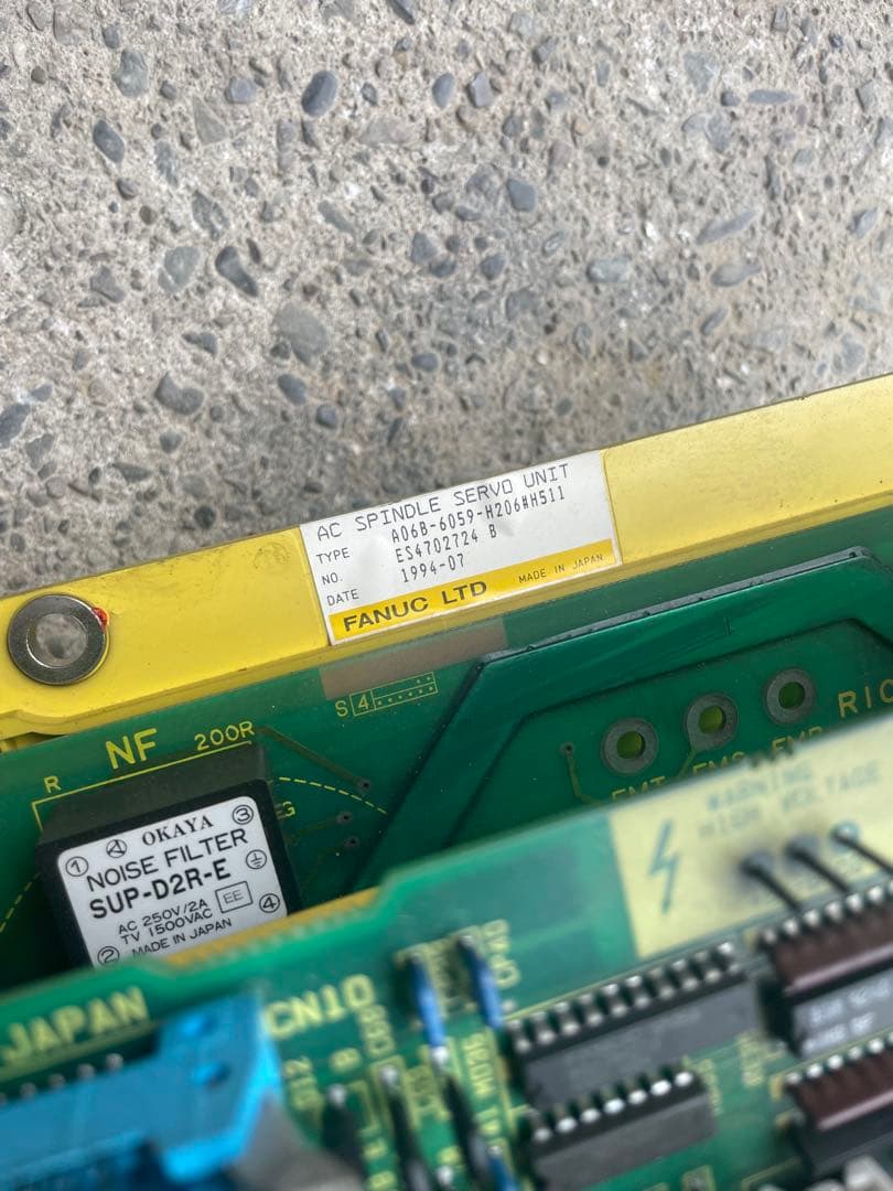 FANUC ACスピンドルサーボユニット A06B-6059-H206