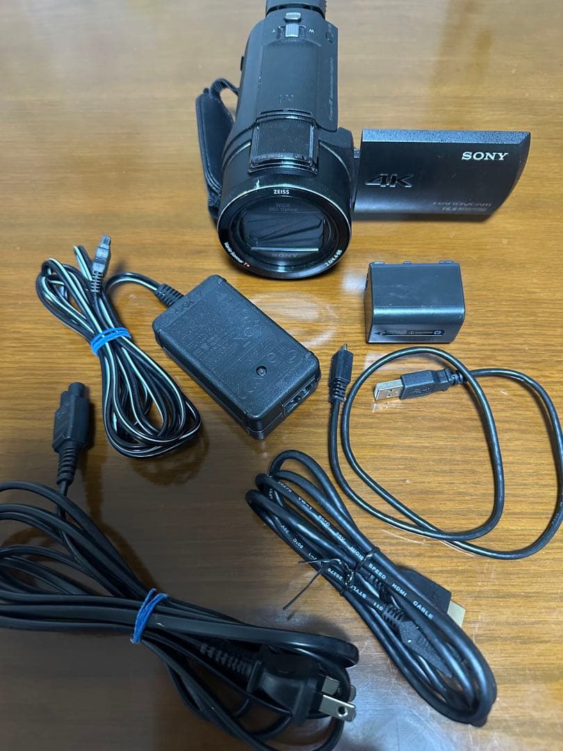 SONY デジタル4K ビデオカメラレコーダー FDR-AX55 美品