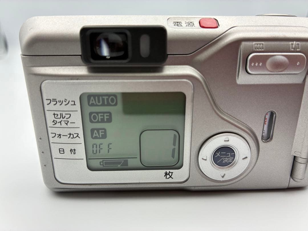美品★完動品 FUJIFILM Silvi Fi フィルムカメラ 動作確認済
