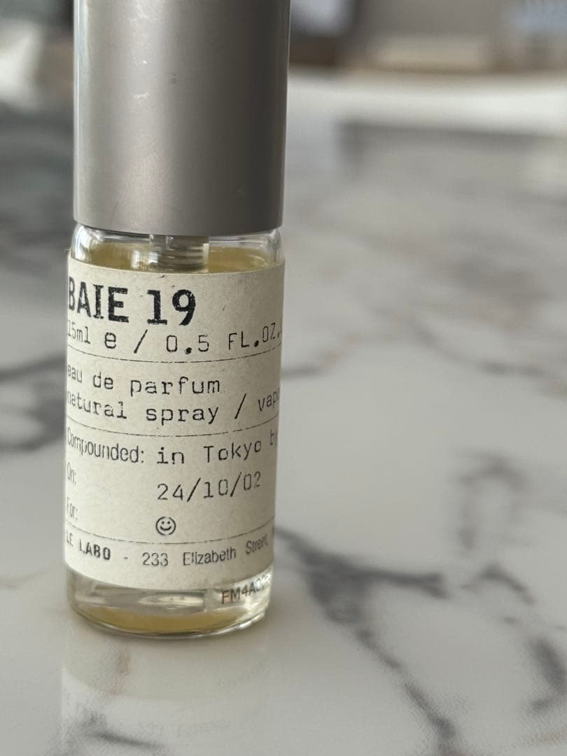 Le Labo ルラボ BAIE 19 オードパルファン 15ml