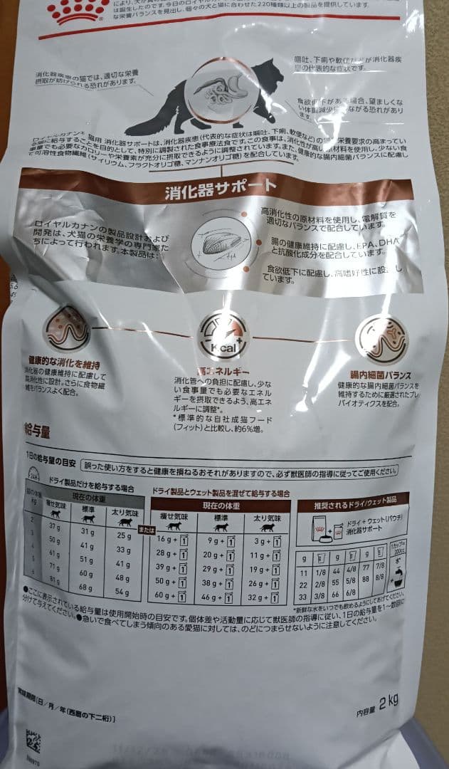  CANIN ロイヤルカナン消化器サポート猫用 2kg