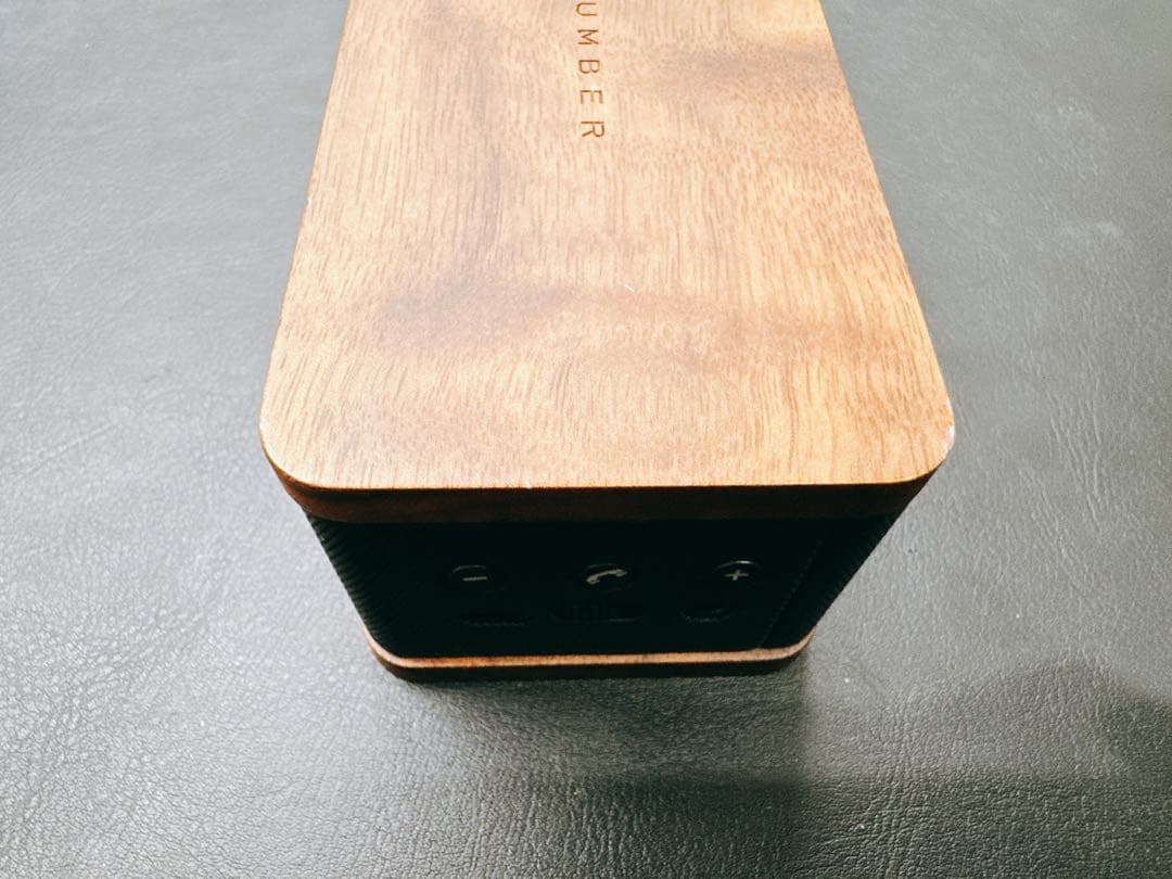 Hacoa ポータブルスピーカー ウォルナット