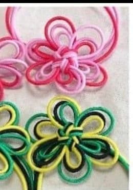 ちいページです　オーダーメイドヘアゴム　飾り結び　花結び　メドゥプ