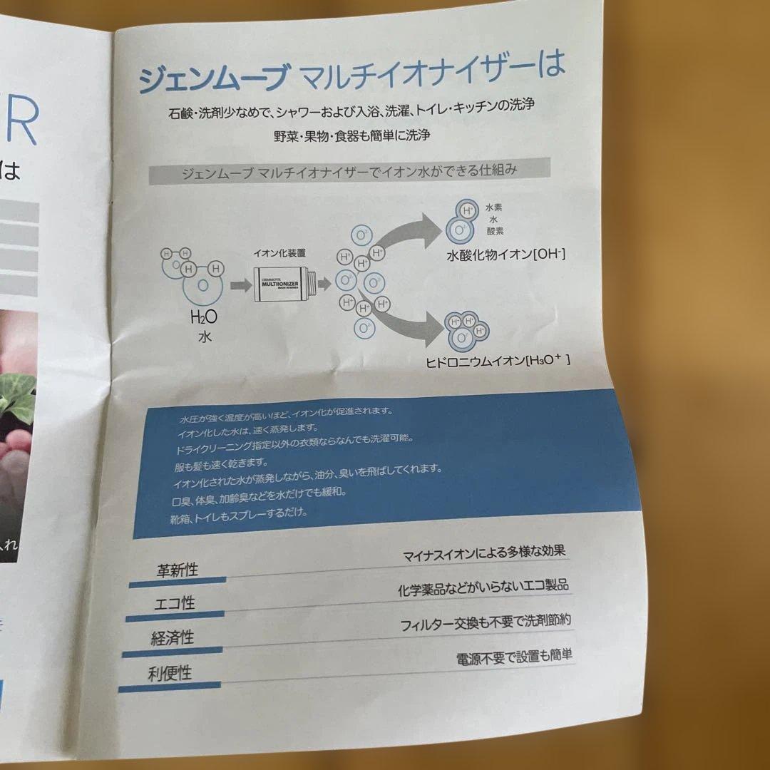 洗濯機MULTI IONIZER 　GEMMA JAPAN