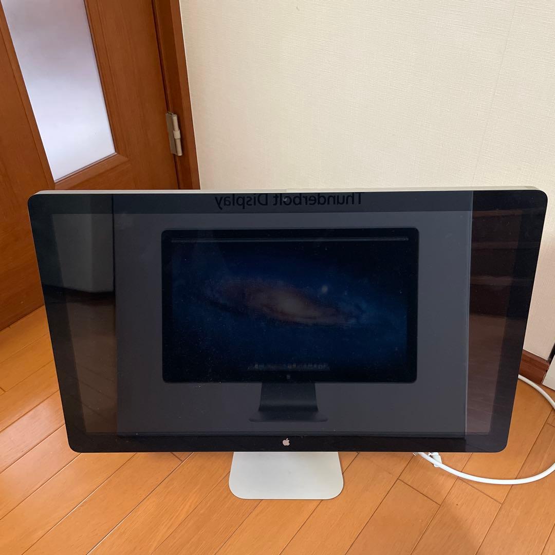 Mac Thunderbolt Display 27型 箱付 通電OK ジャンク