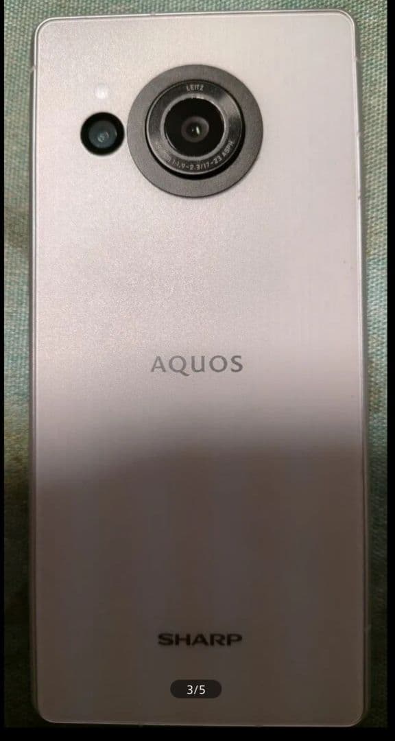 AQUOS R8 SHARP ホワイト 本体 専用手帳型ケース10個付属