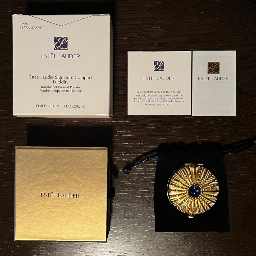 ESTEE LAUDER　エスティローダー　メタルコンパクト　箱備品付き8