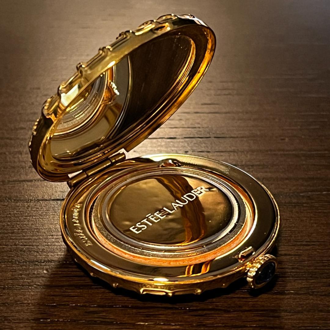 ESTEE LAUDER　エスティローダー　メタルコンパクト　箱備品付き8
