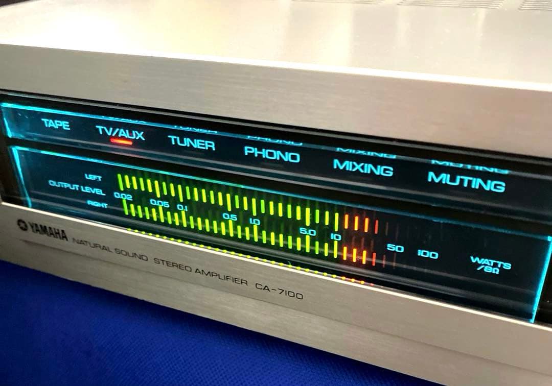 YAMAHA プリメインアンプ ヤマハNSシリーズ CA-7100 動作品