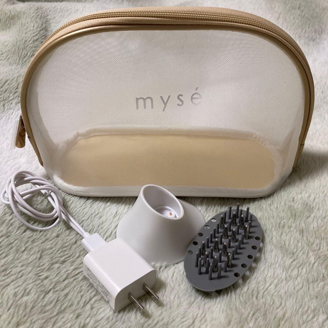 【新品に交換済み！】ヤーマンスカルプリフトmyseミーゼMS-82W-1ポーチ付