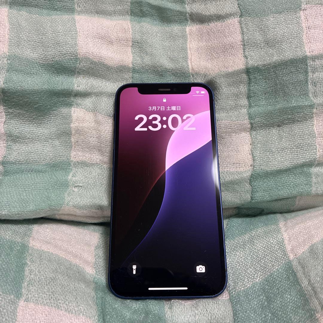 iPhone 12 mini ブルー　64GB 本体