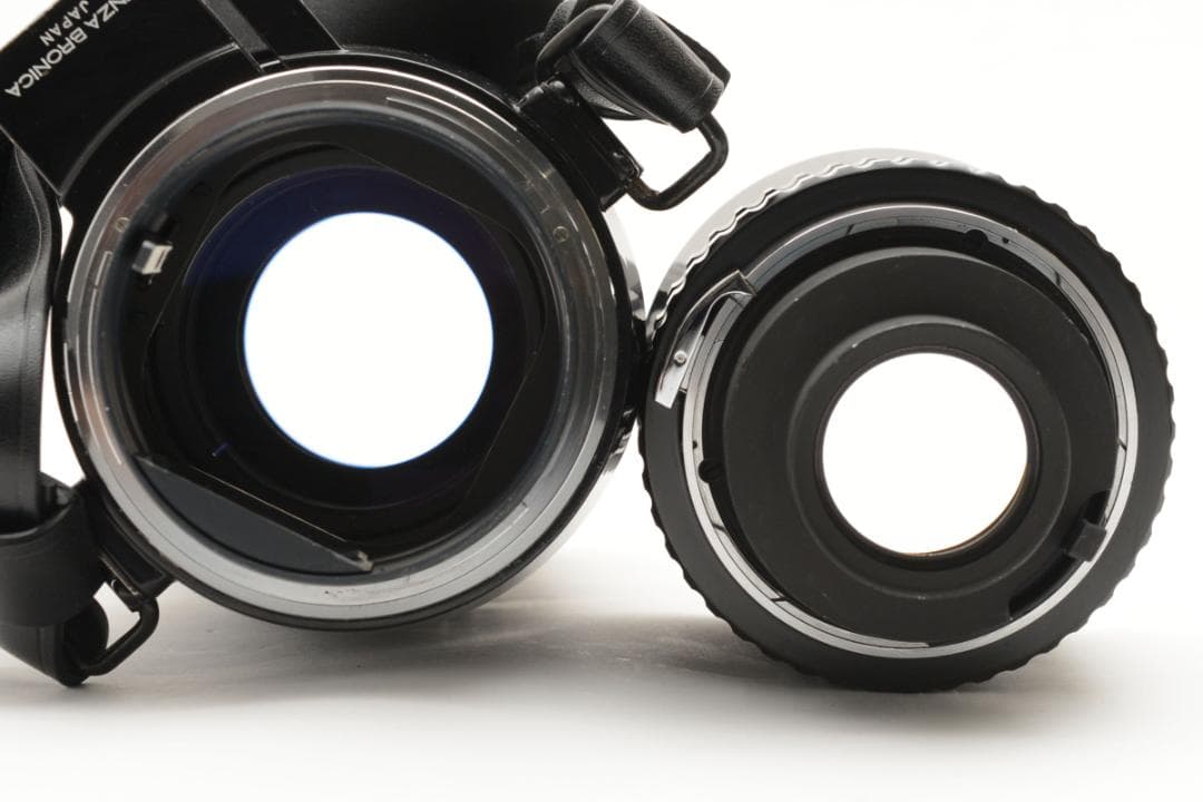[動作確認済] BRONICA EC中判カメラセット レンズ３つ付き