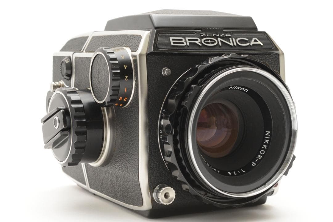[動作確認済] BRONICA EC中判カメラセット レンズ３つ付き