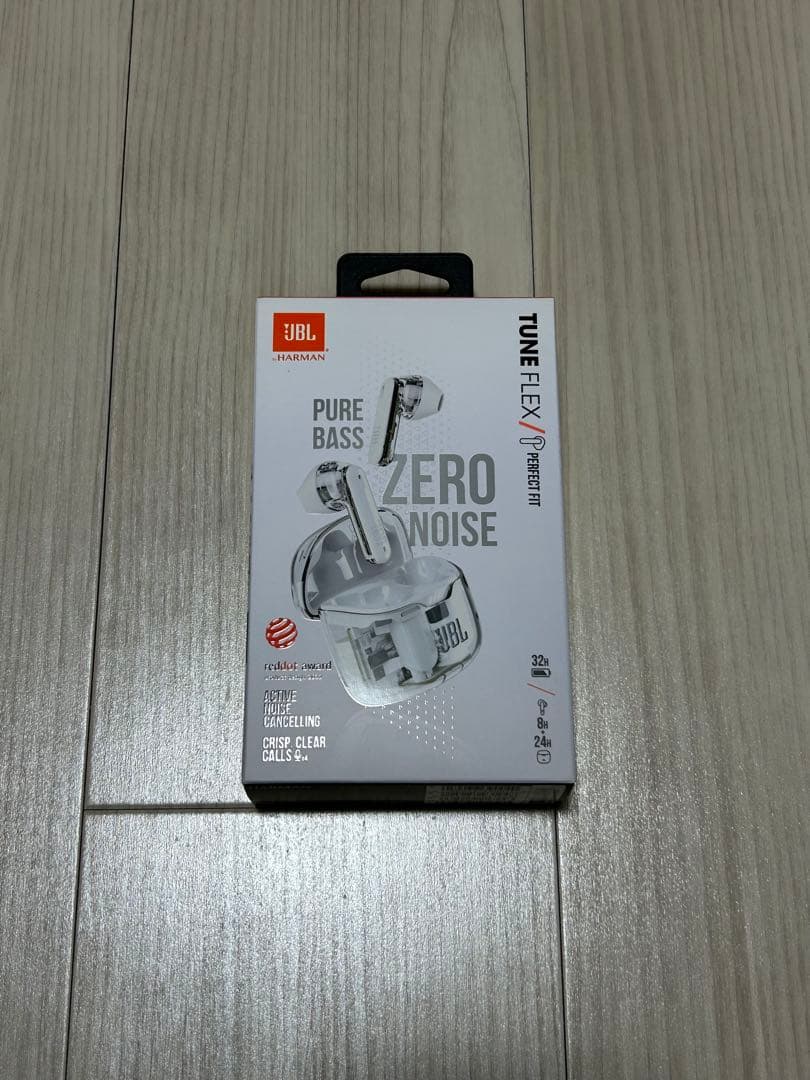 【超美品】JBL TUNE FLEX ワイヤレスイヤホン