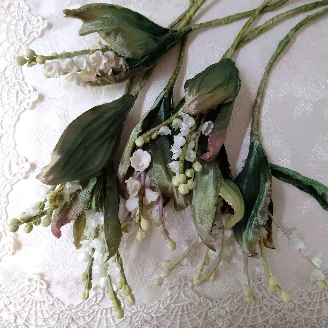 布花作品♡すずらん