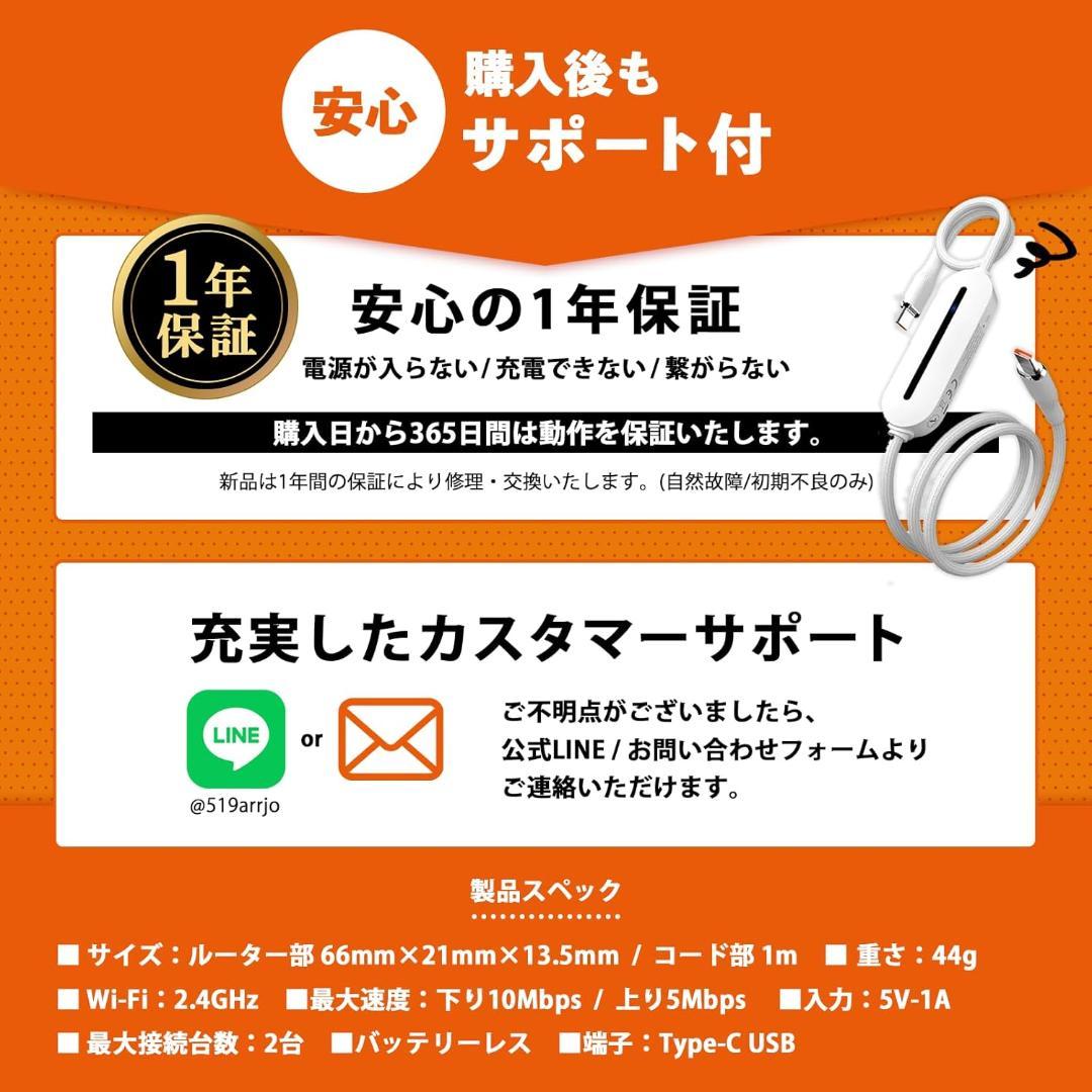 モバイルWiFi 車載対応 100GB WiFi モバイルルーター 海外対応