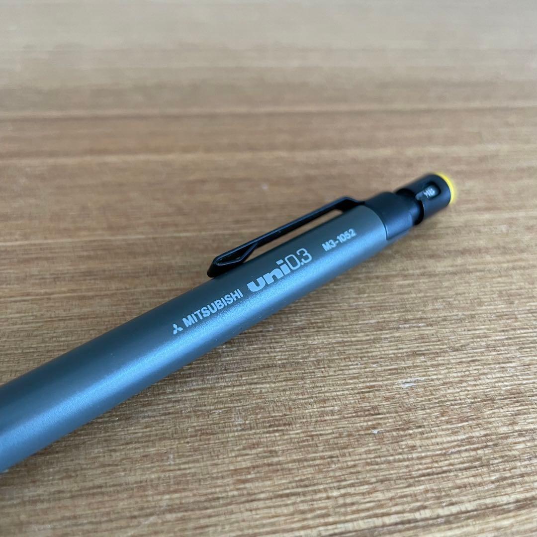 三菱 UNI M3-1052 グレー軸 製図 廃盤 シャーペン シャープペンシル