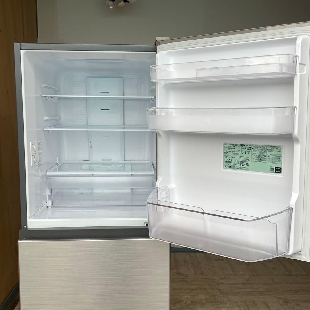 配送設置無料　日立　3ドア冷蔵庫　　格安の品 265L