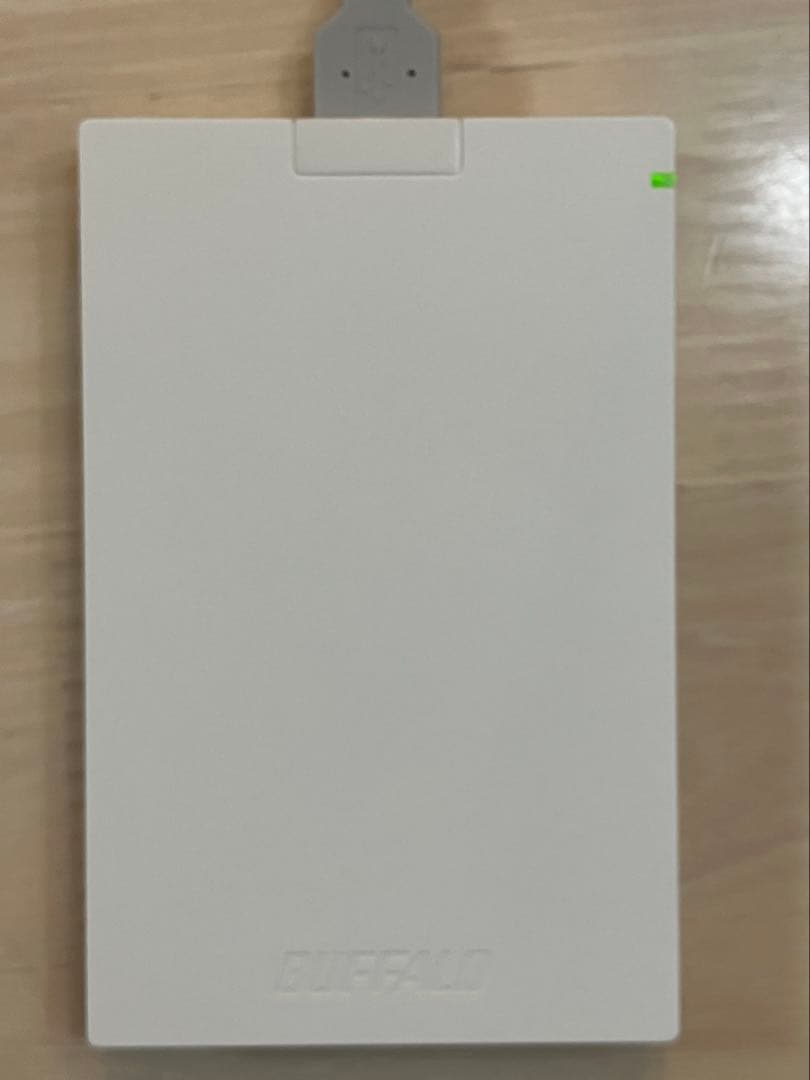 BUFFALO 1.0TB 外付けHDD HD-PCG1.0U3-BWA
