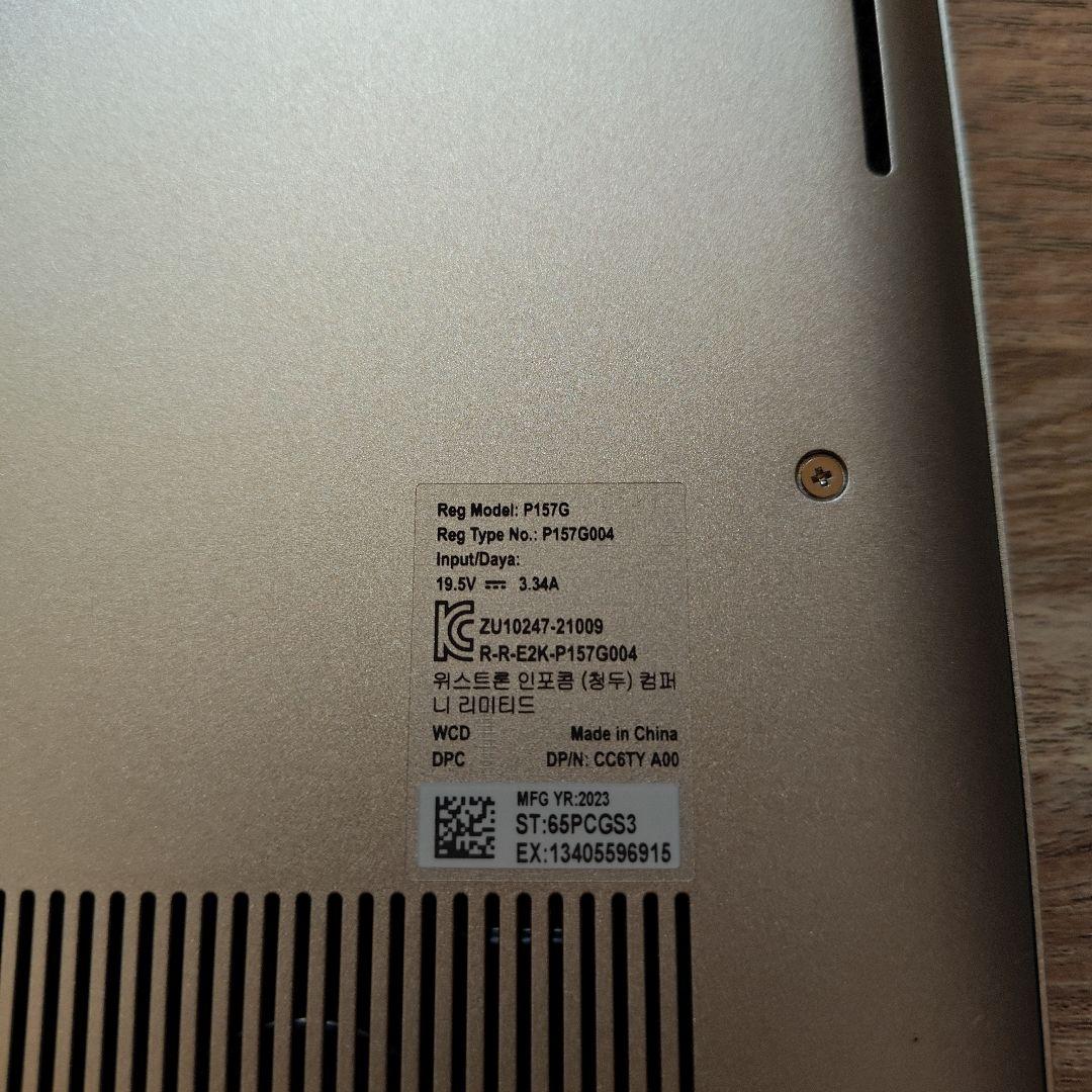 ノートPC DELL inspiron 14 5425