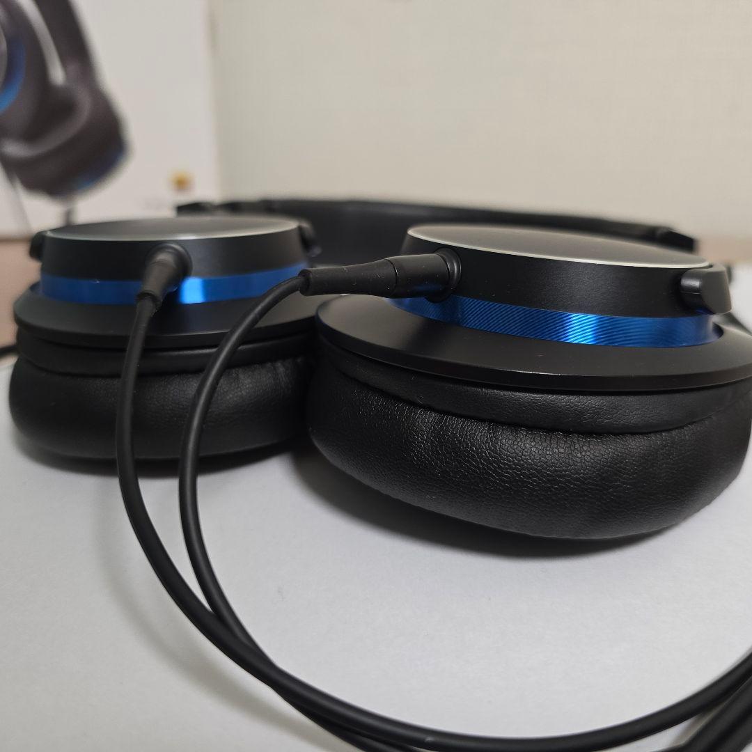 【美中古品】audio-technica ATH-MSR7b パッド交換済み