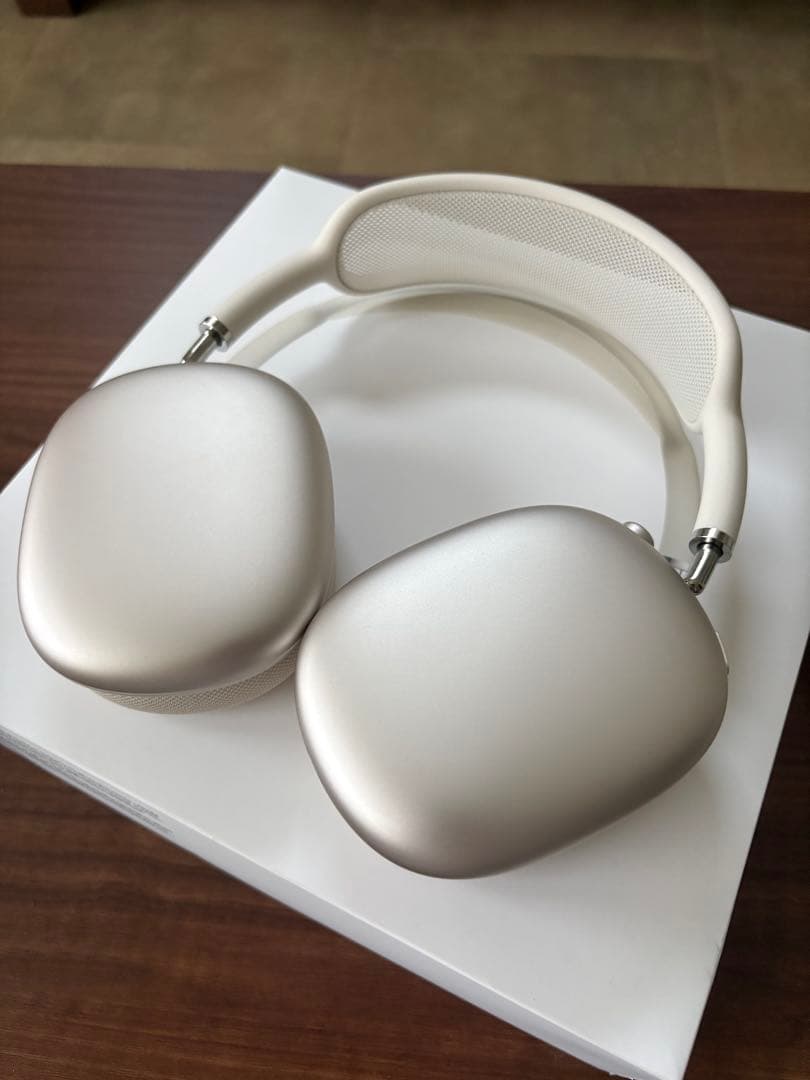 【美品】AirPods Max スターライト(USB-C対応）