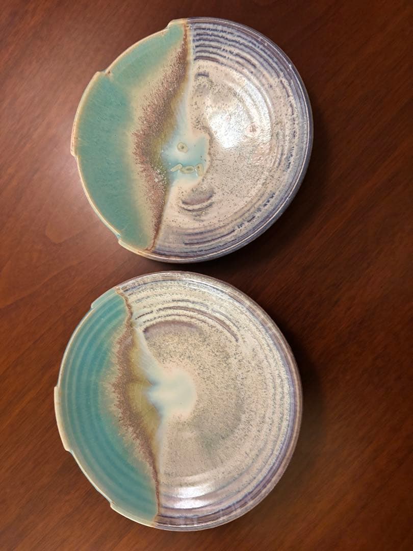 カップと皿★青山鉄郎作品（矢窯窯) 2セット