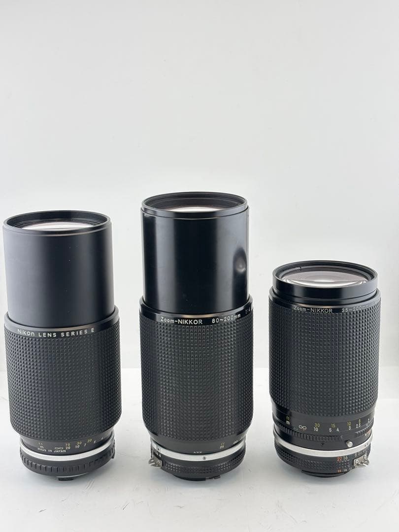Nikon レンズセット（Series E, 80-200mm）