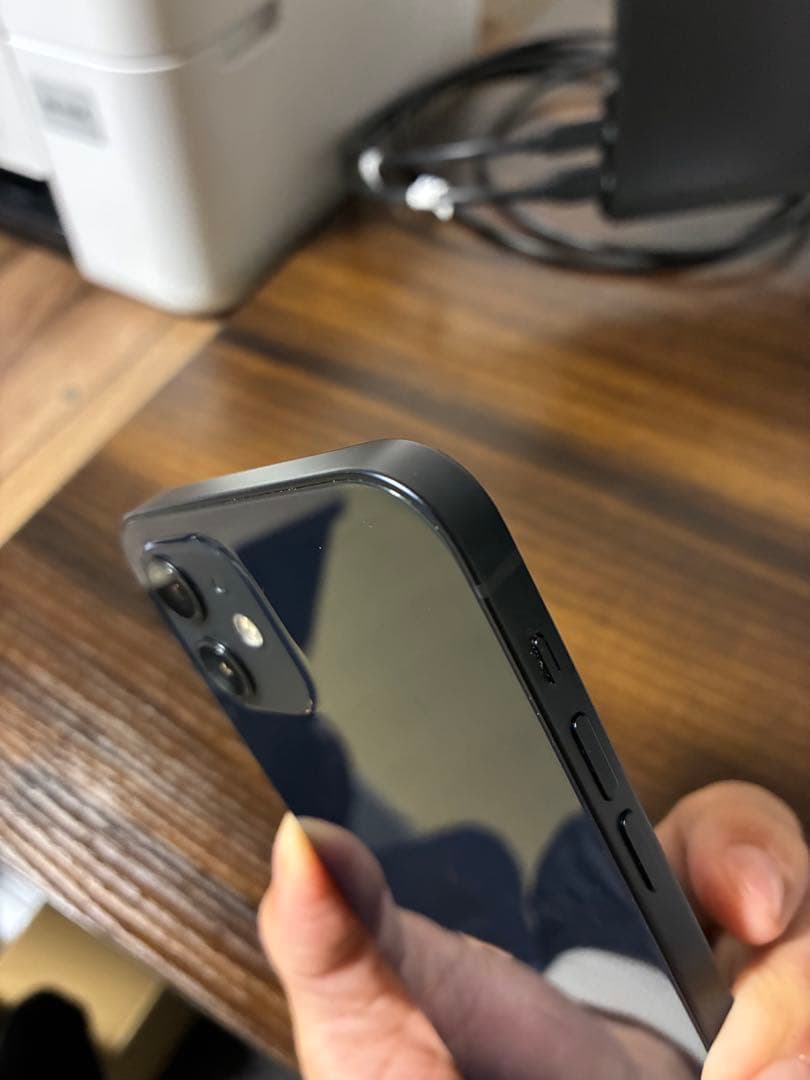 Apple iPhone 12 ブラック 本体 付属品あり