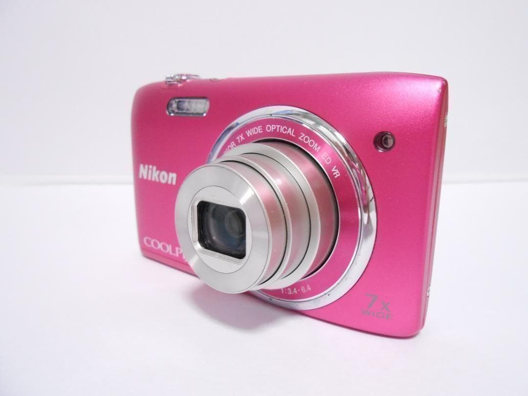 【ゆうた】　ニコン　Nikon COOLPIX S3500 ピンク