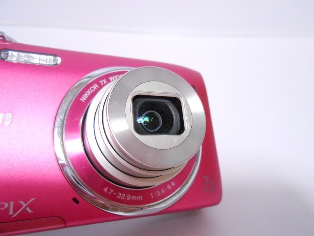 【ゆうた】　ニコン　Nikon COOLPIX S3500 ピンク