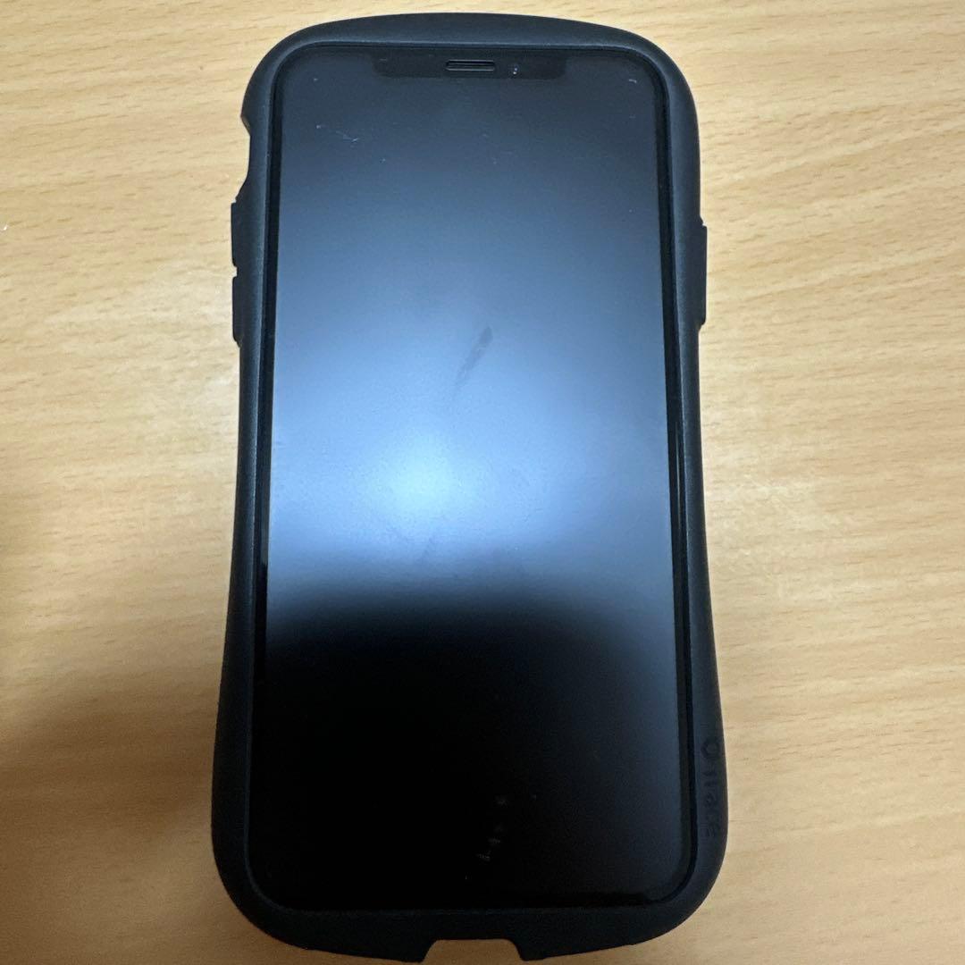 iPhone X シルバー ケース付き