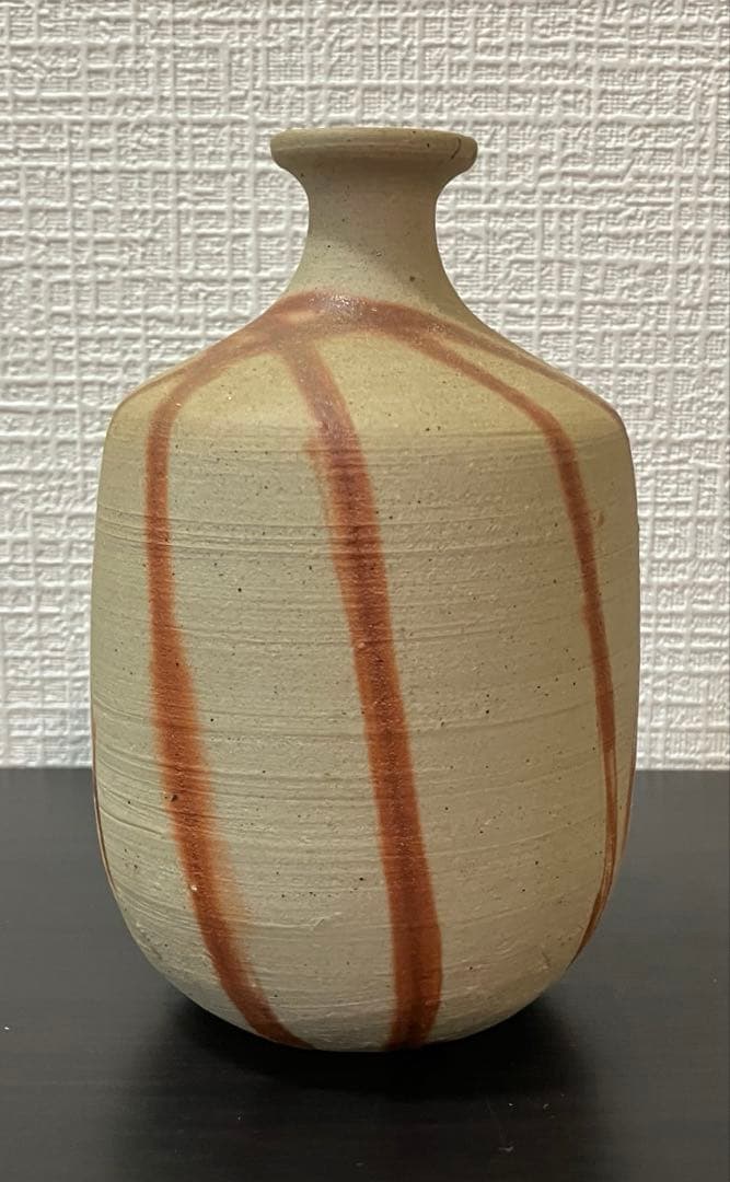 矢部篤郎　作　備前子壺徳利