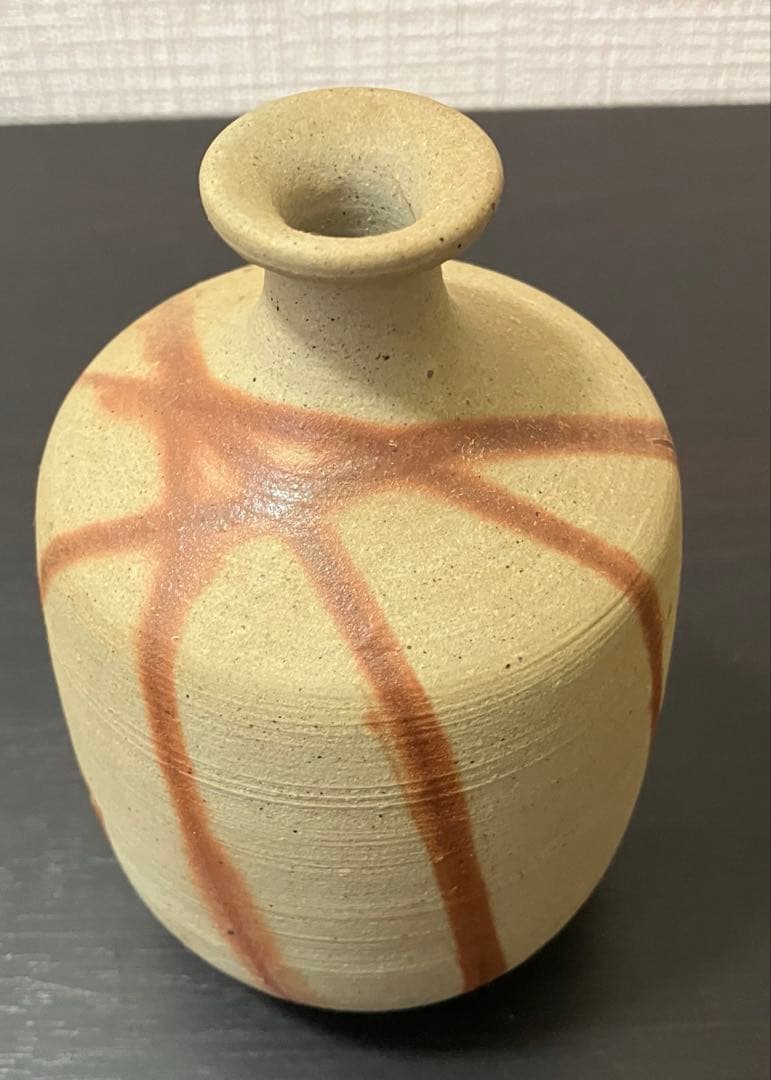 矢部篤郎　作　備前子壺徳利