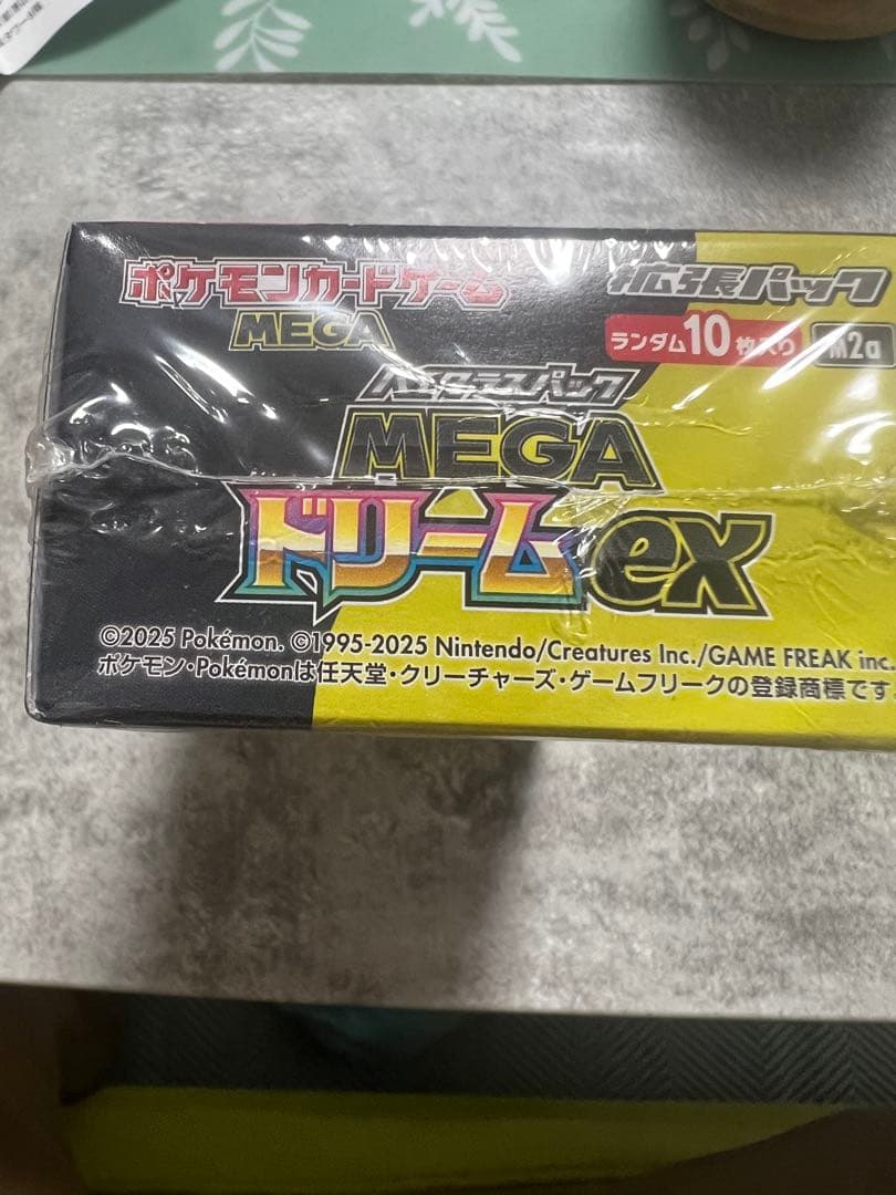 シュリンクあり　ポケモンカードゲーム MEGAドリームex ボックス