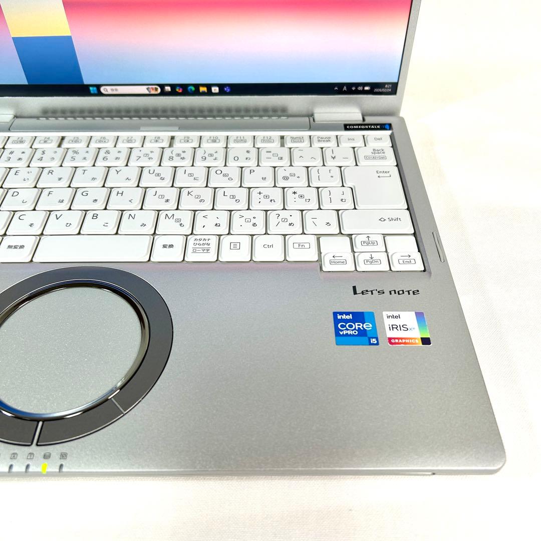 美品 Panasonic Let's note FV1 バッテリー超良好 i5