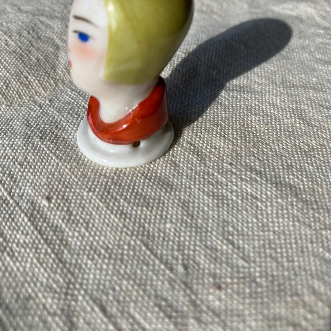 〜1940's ピンクッションドール アンティーク ブロカント フィギュリン