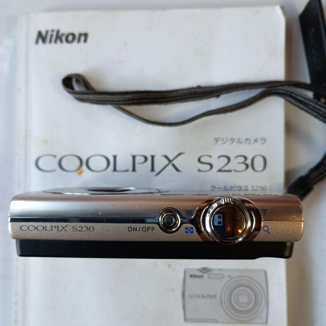 Nikon COOLPIX S230 本体と付属品 メモリーガード32GB新品