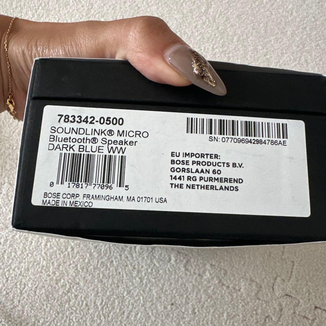 戦*)様 BOSE SOUNLINK MICRO Bluetoothスピーカー